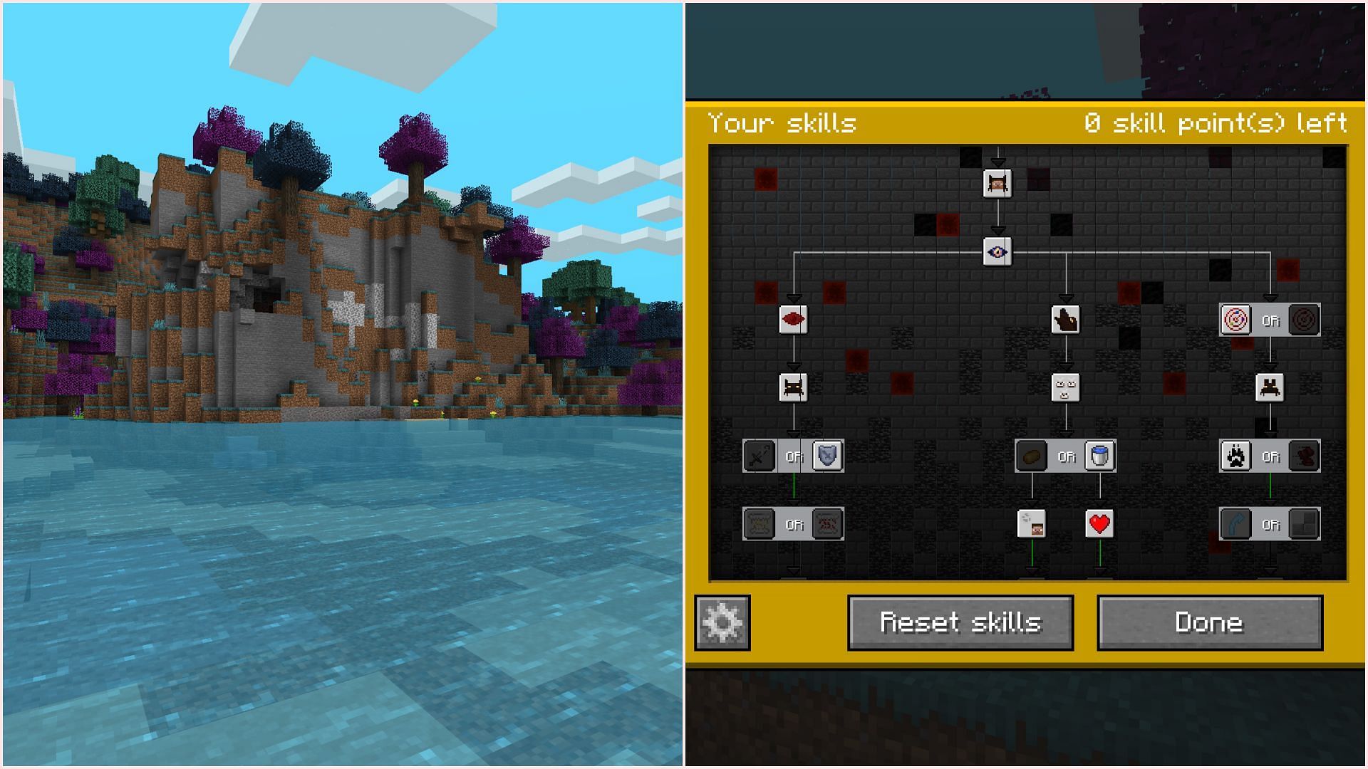 Werewolves allows you to become a werewolf, adds a separate biome for the special creatures, and much more (Image via CurseForge/Cheaterpaul)